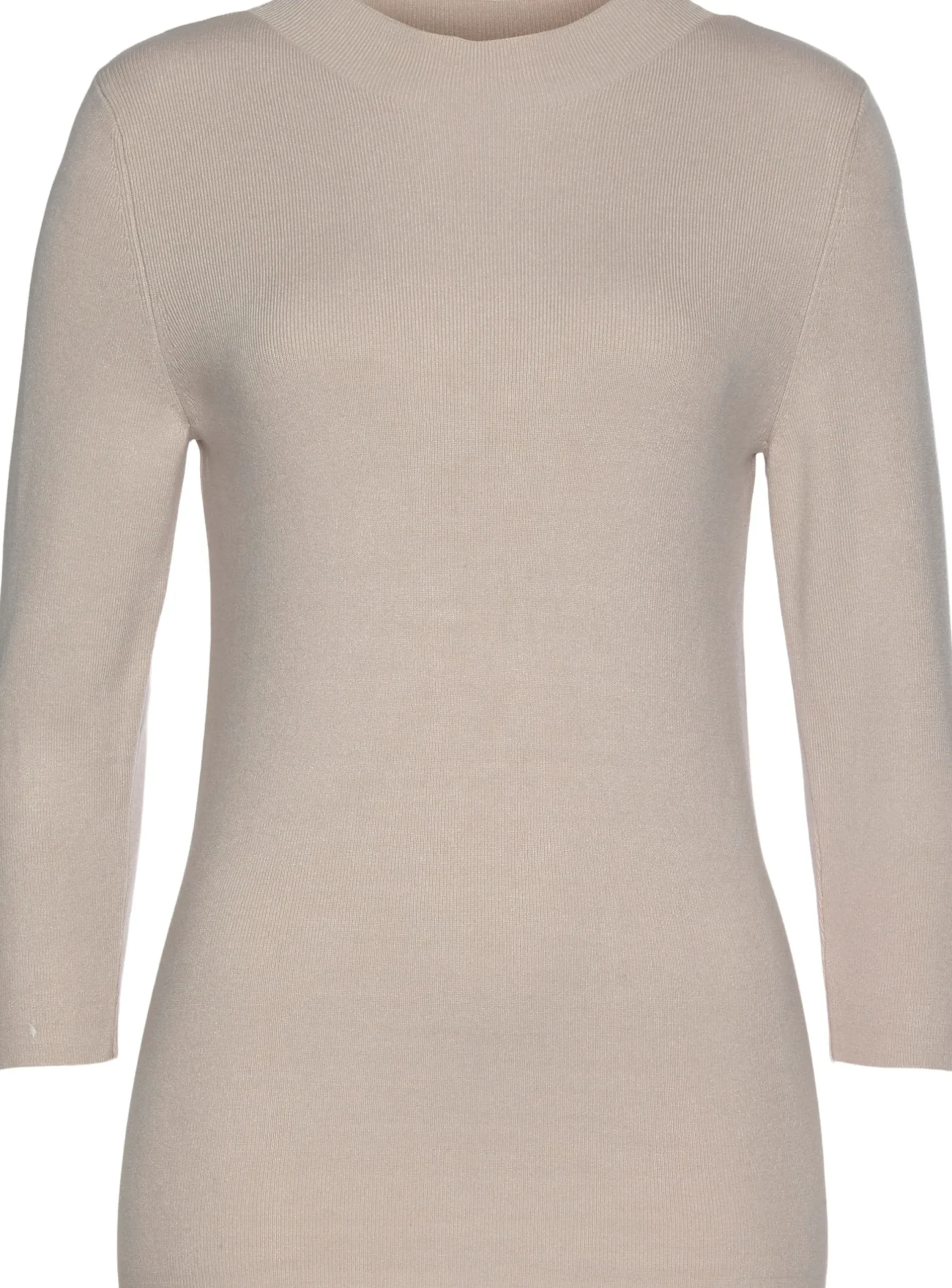 Strandmode|Pullover|LASCANA 3/4 Arm-Pullover beige-meliert