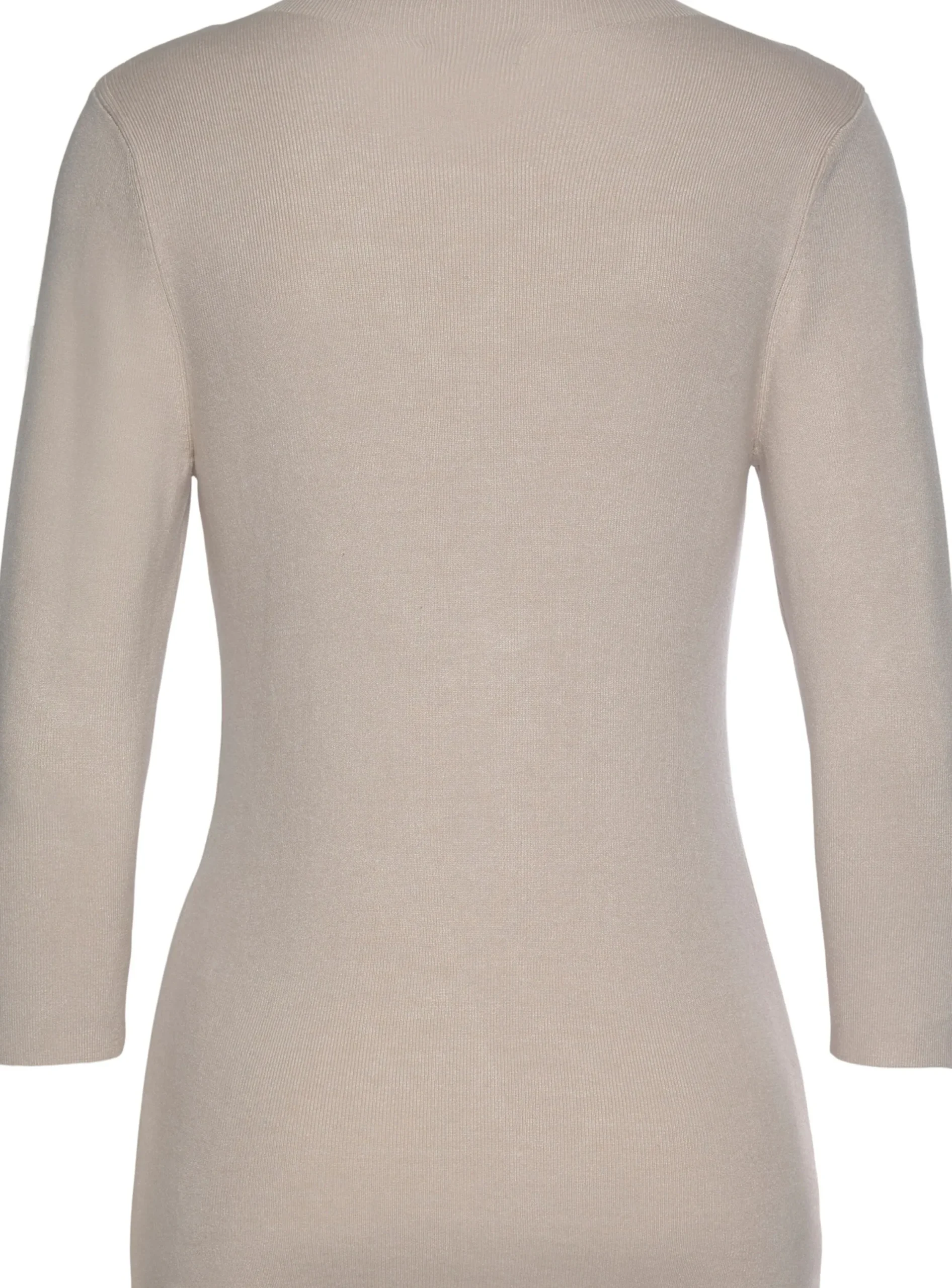 Strandmode|Pullover|LASCANA 3/4 Arm-Pullover beige-meliert