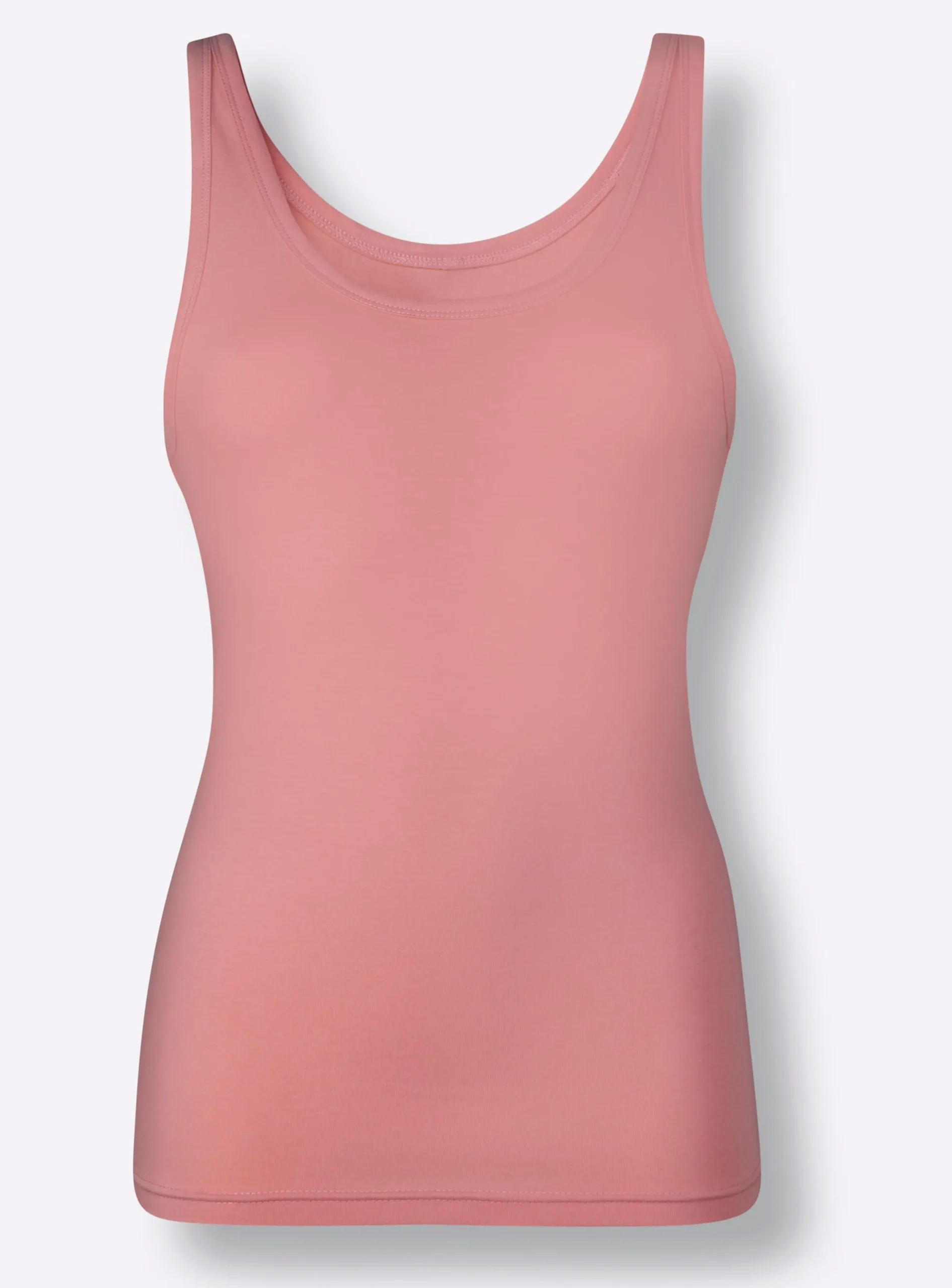 Bodies & Unterhemden|wäschepur Achseltop flamingo+aquamarin+weiß