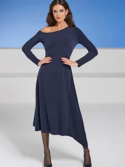 Kleider|heine A-Linien-Kleid marine