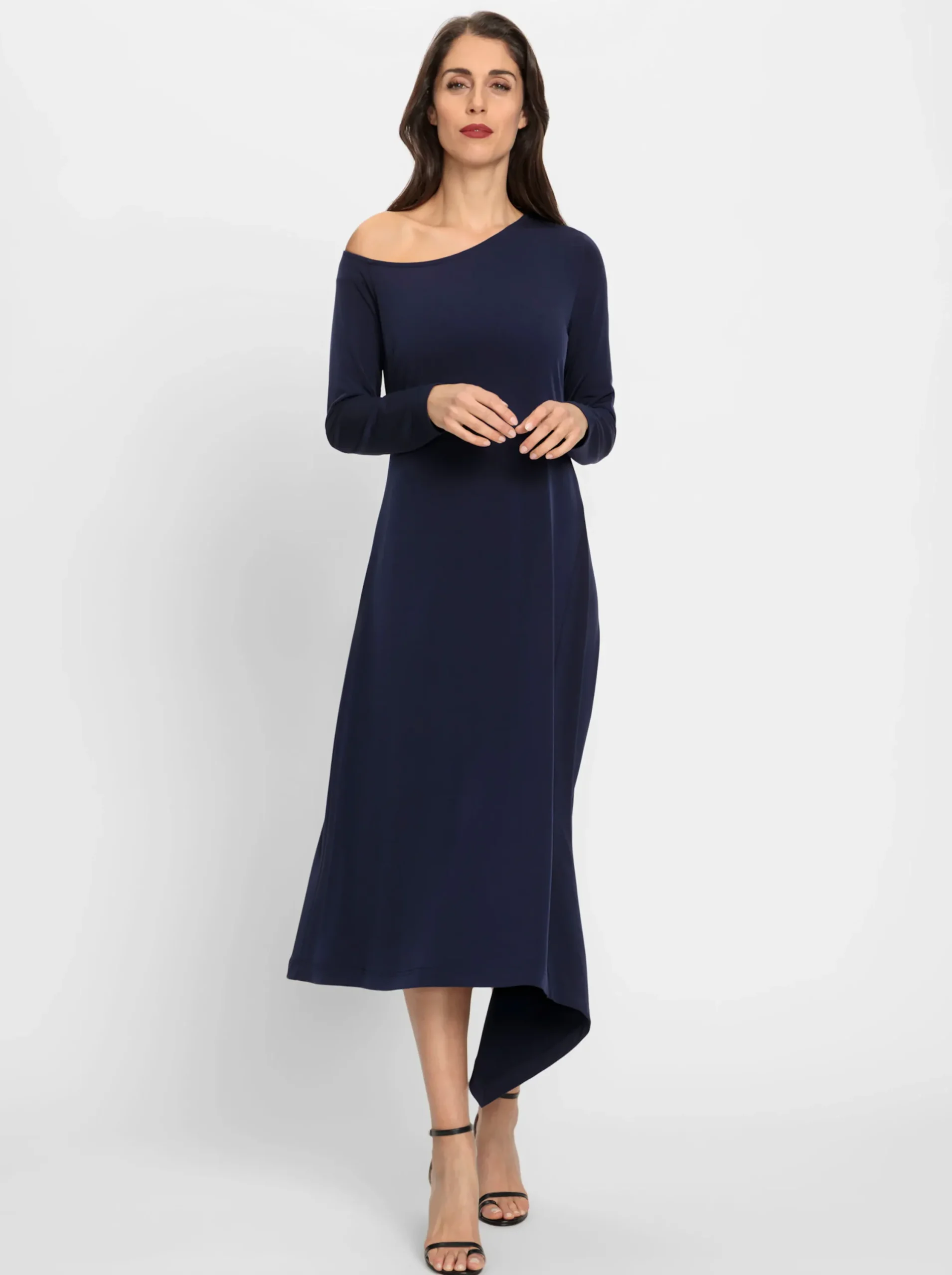 Kleider|heine A-Linien-Kleid marine