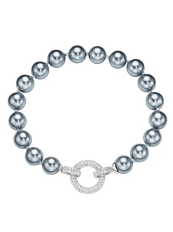 Schmuck| Armband grau