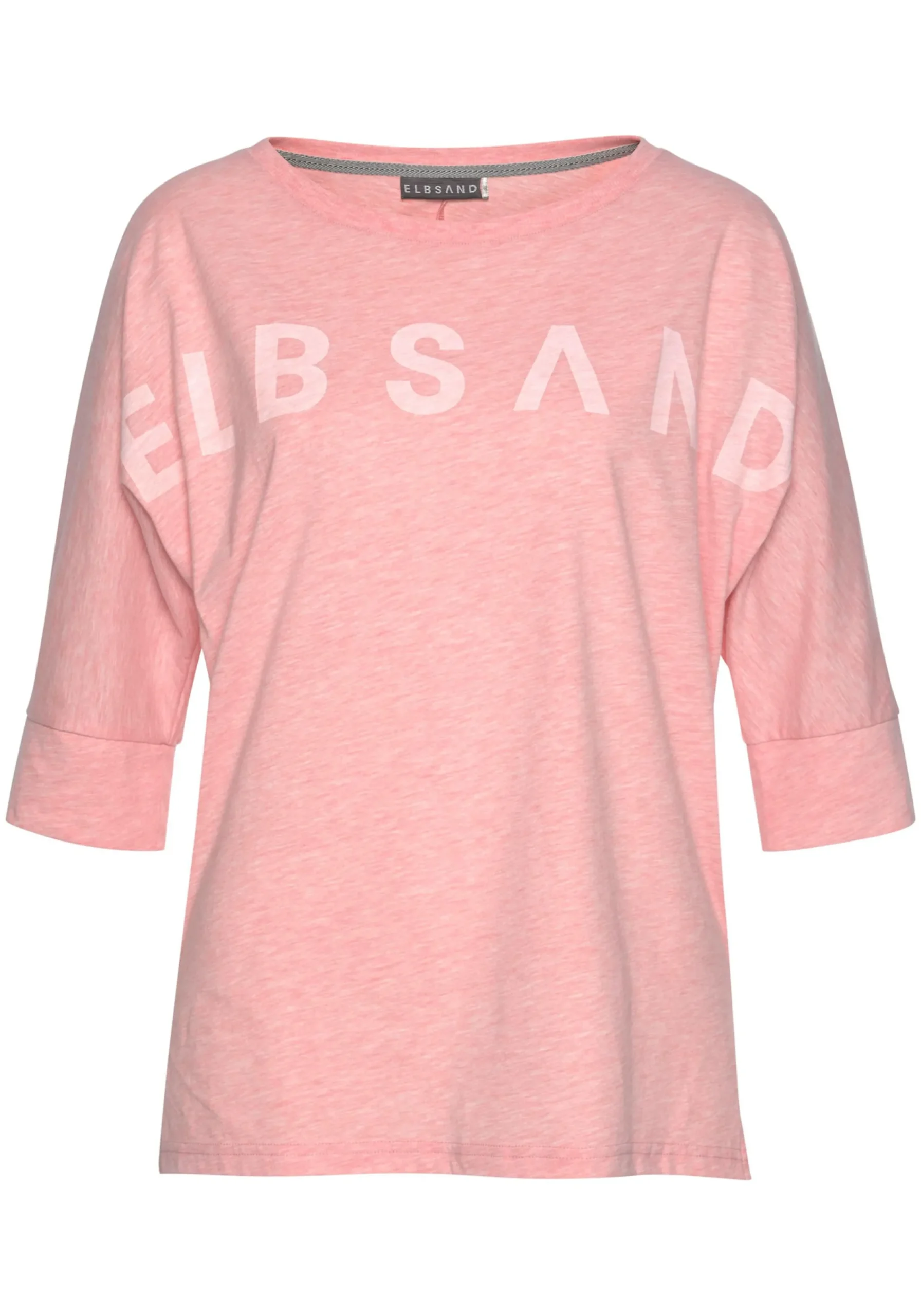 Strandmode|Shirts|Elbsand 3/4-Arm-Shirt korallemeliert