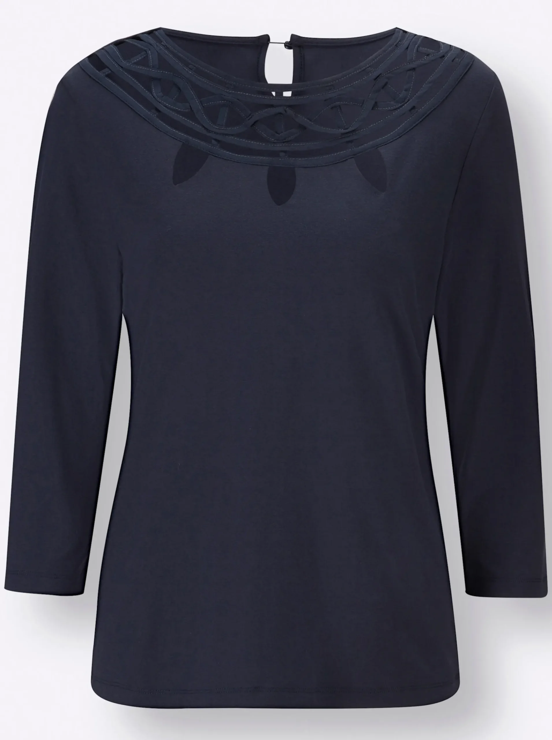 Shirts| 3/4-Arm-Shirt marine