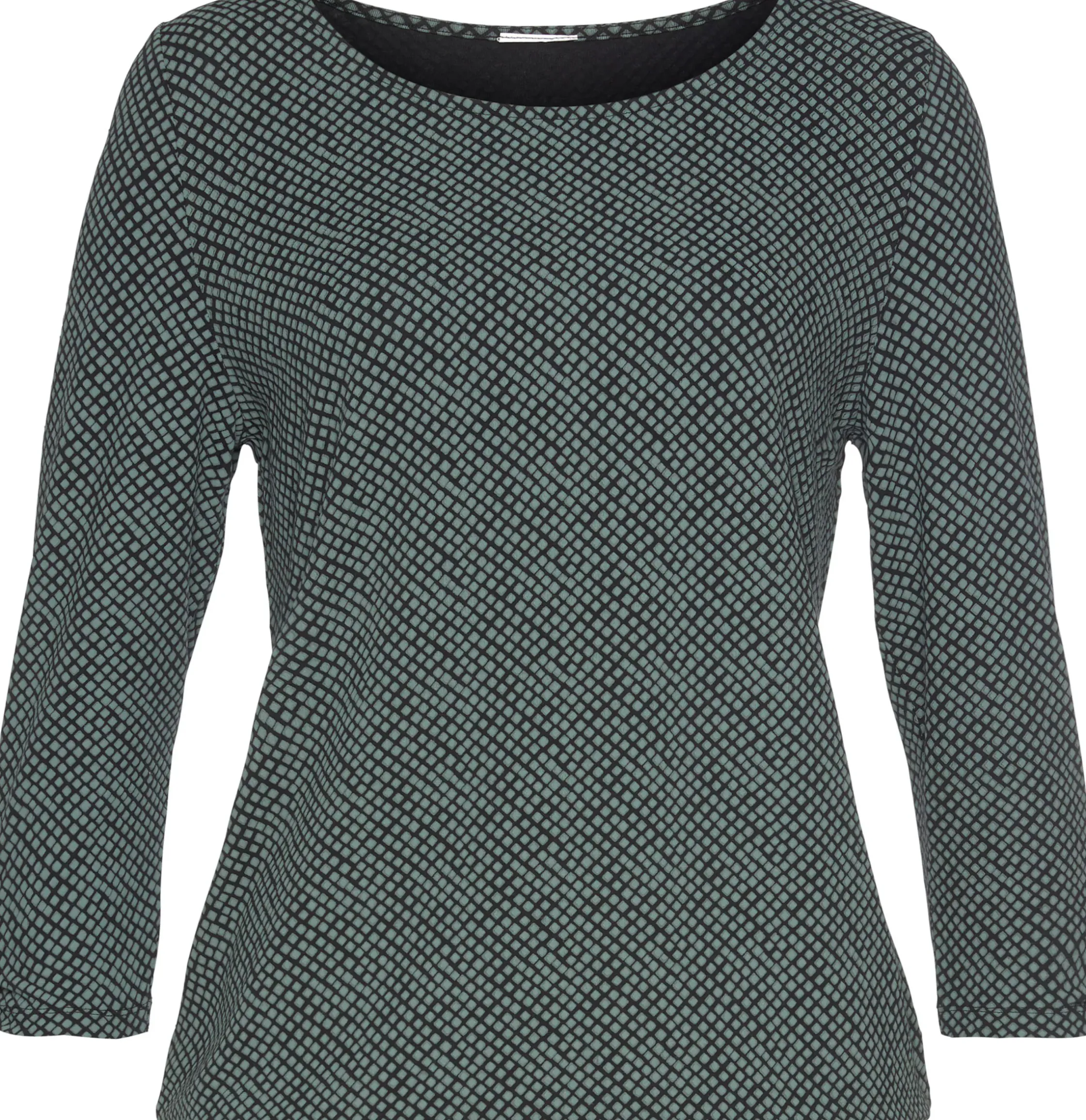 Shirts|LASCANA 3/4-Arm-Shirt schwarz