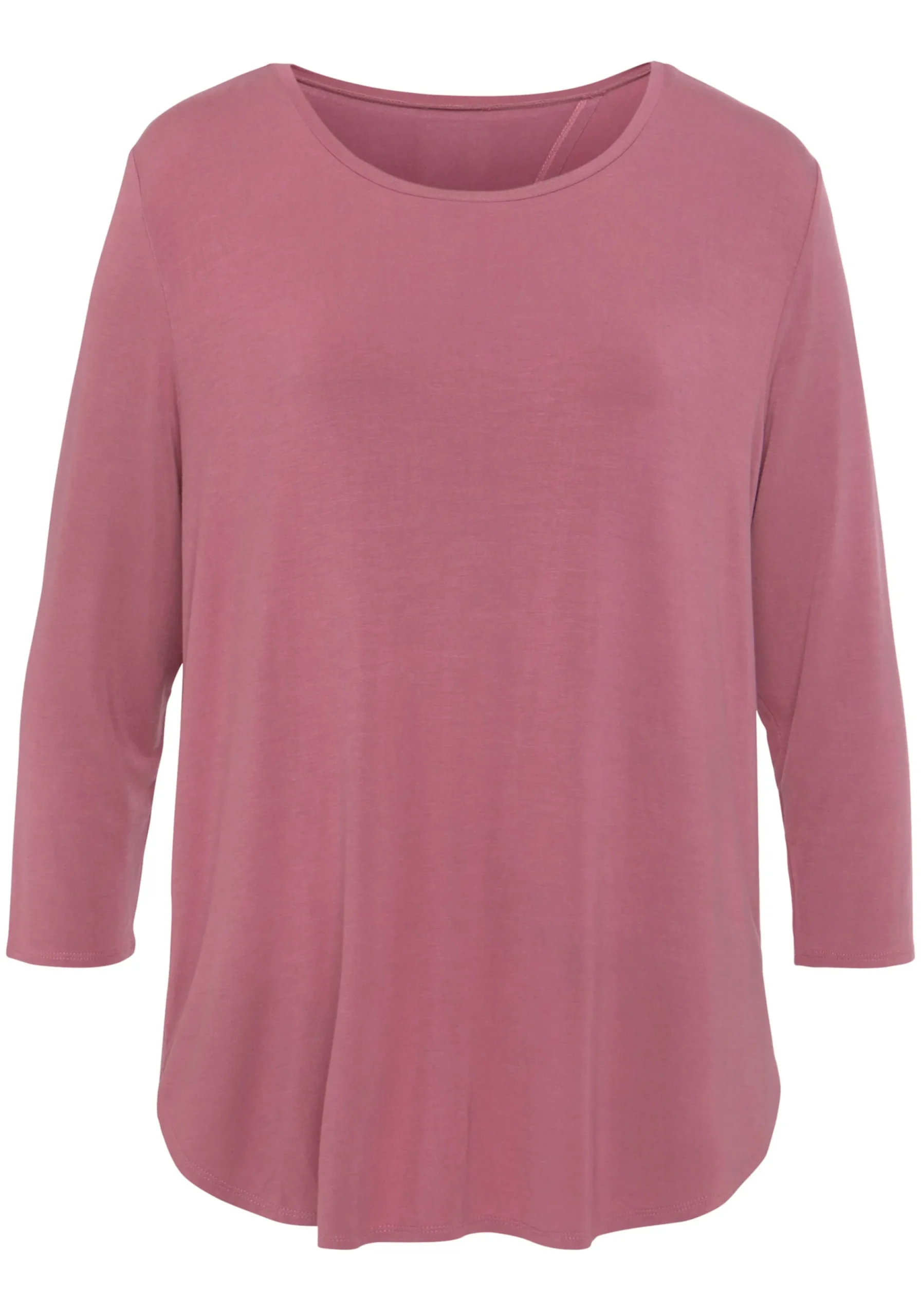 Strandmode|LASCANA 3/4-Arm-Shirt beere