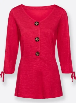 Shirts| 3/4-Arm-Shirt erdbeere