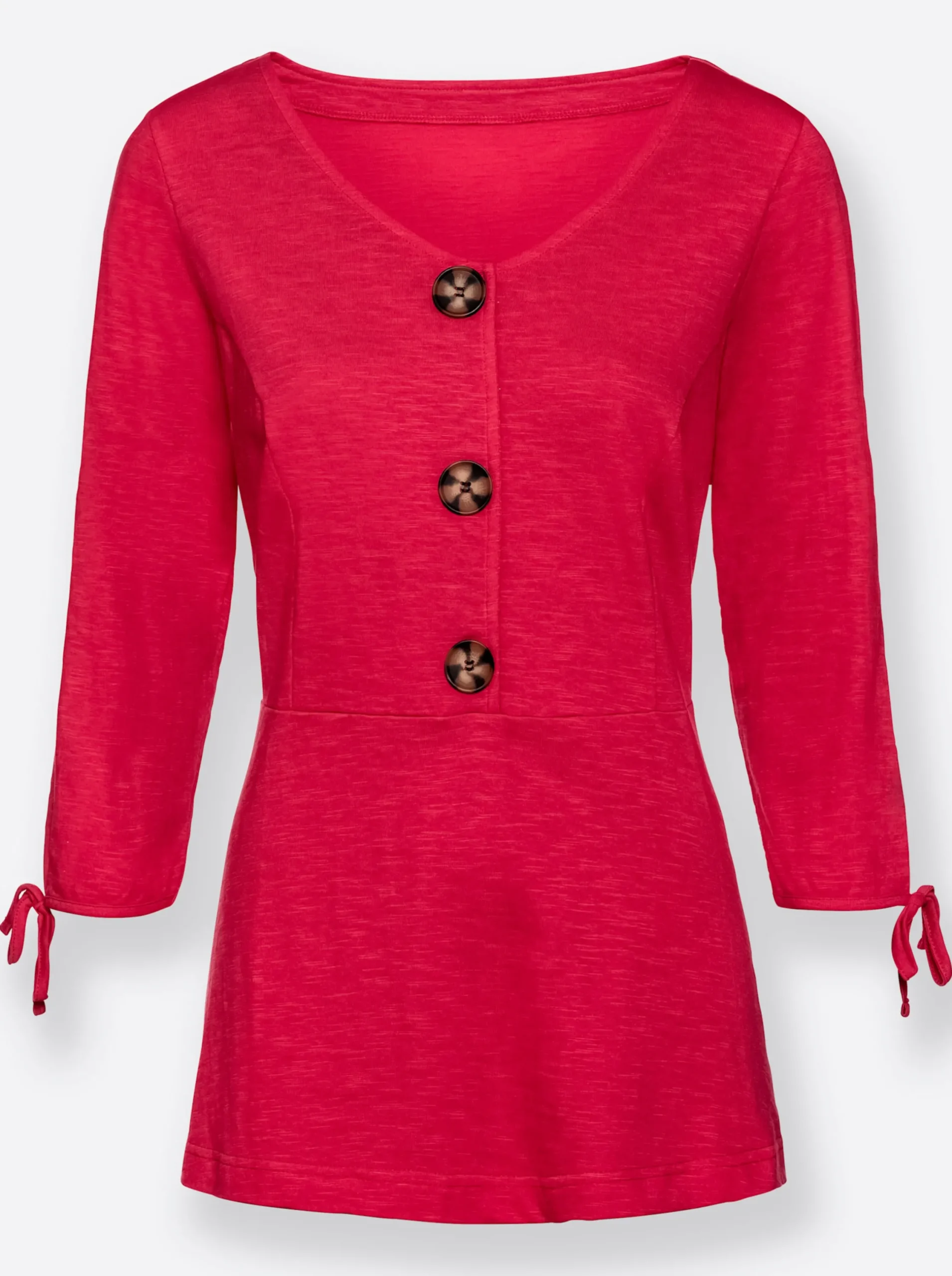 Shirts| 3/4-Arm-Shirt erdbeere