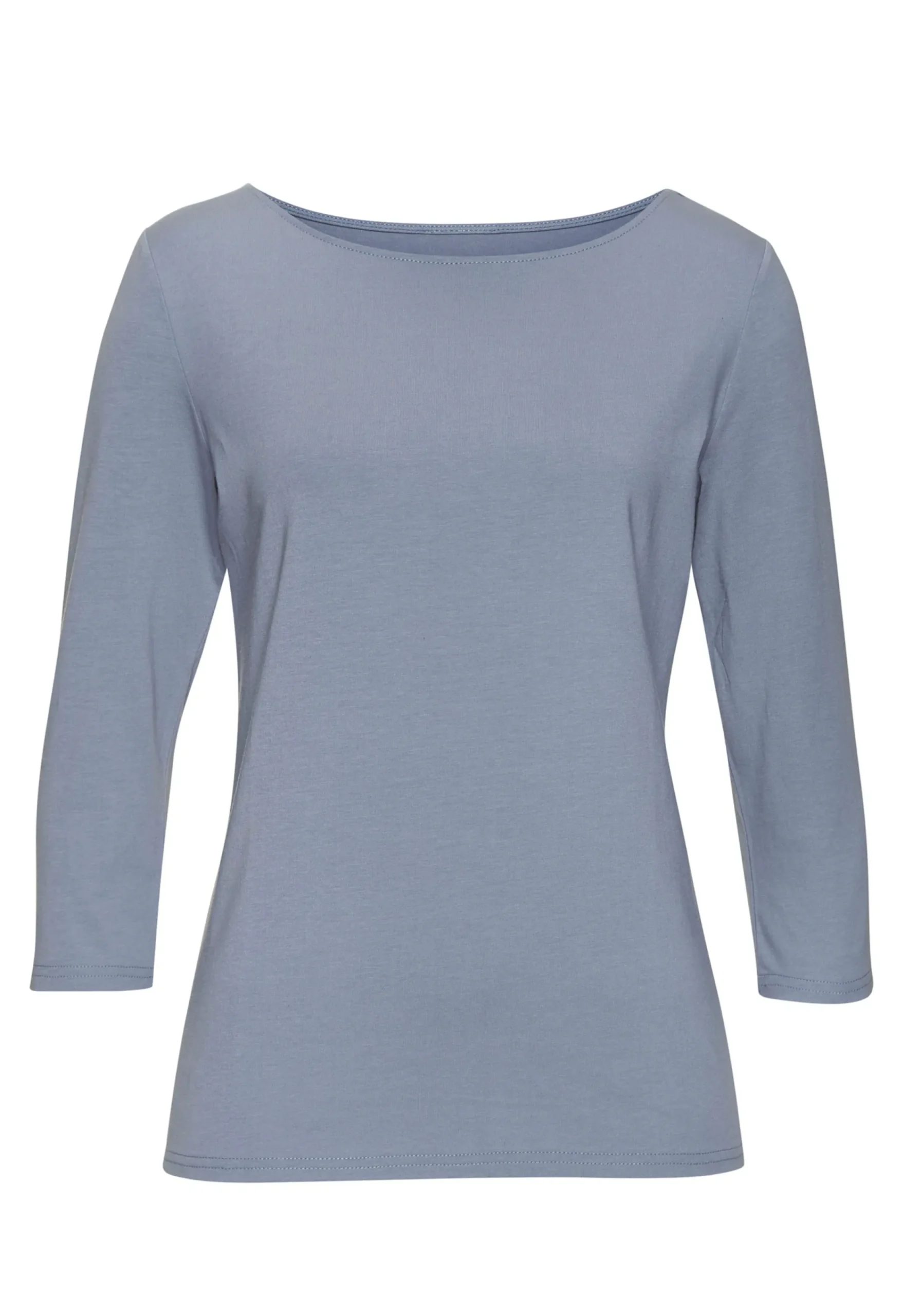 Strandmode|LASCANA 3/4-Arm-Shirt hellblau,creme