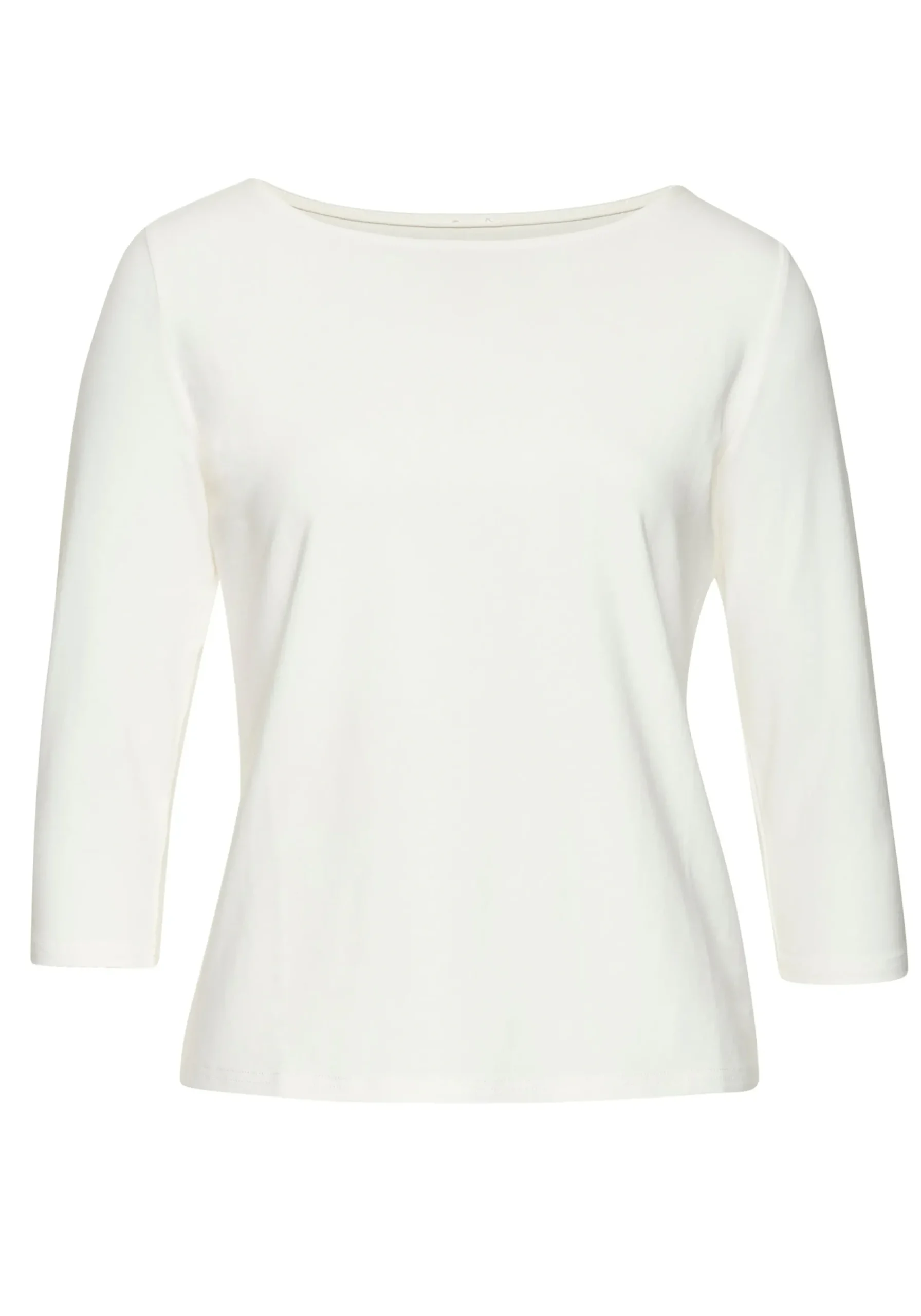 Strandmode|LASCANA 3/4-Arm-Shirt hellblau,creme
