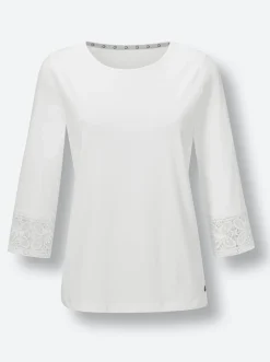 Shirts|CREATION L PREMIUM 3/4-Arm-Shirt ecru