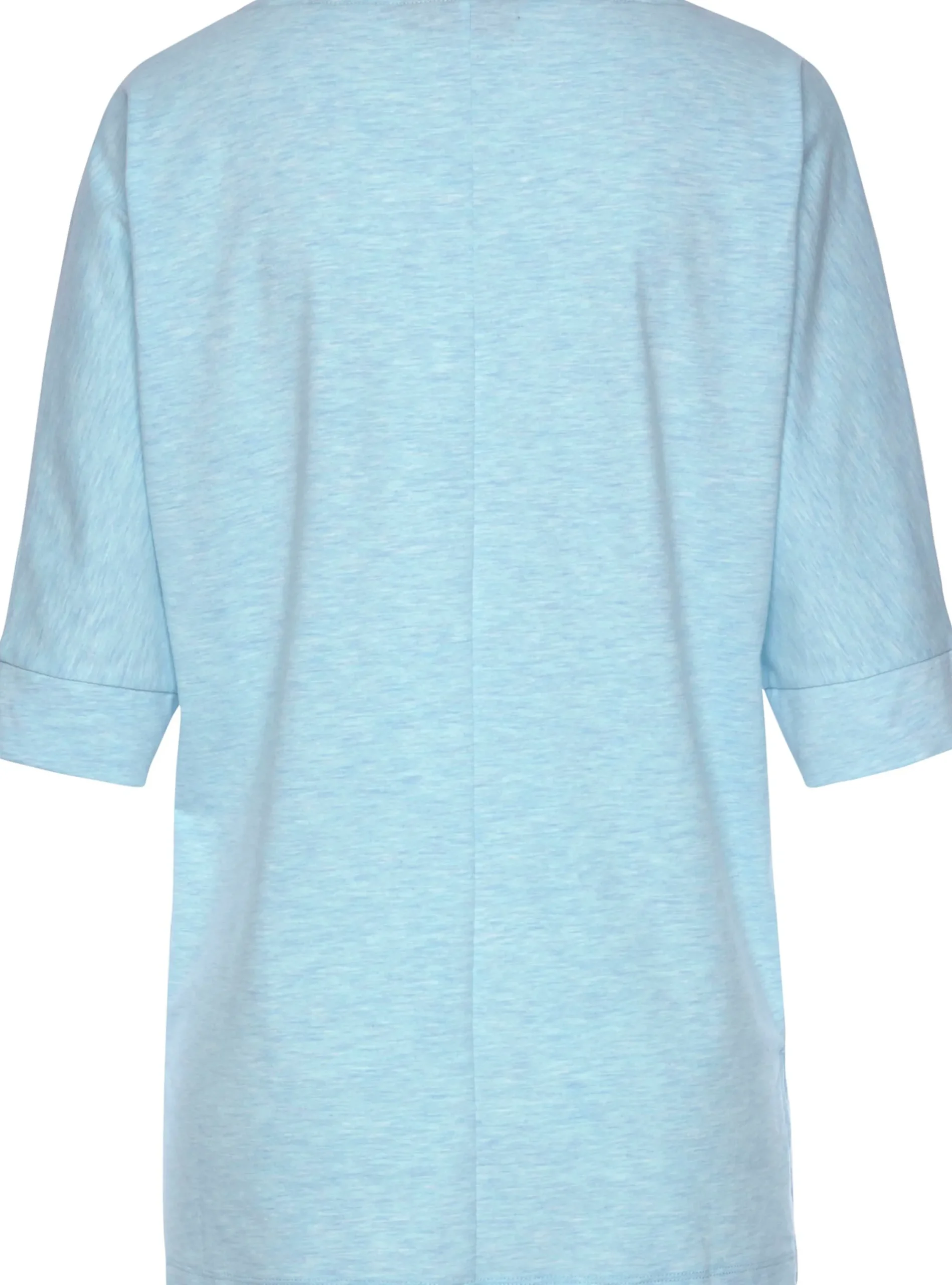 Strandmode|Elbsand 3/4-Arm-Shirt hellblau