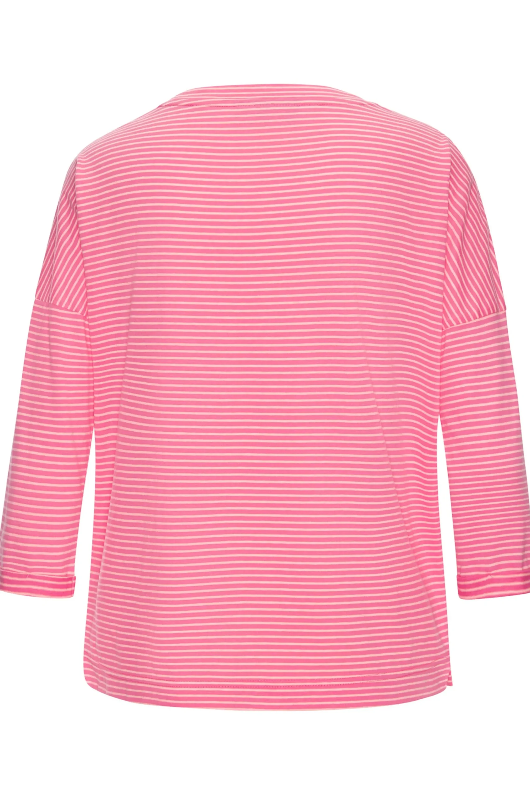 Strandmode|Elbsand 3/4-Arm-Shirt pink-orange