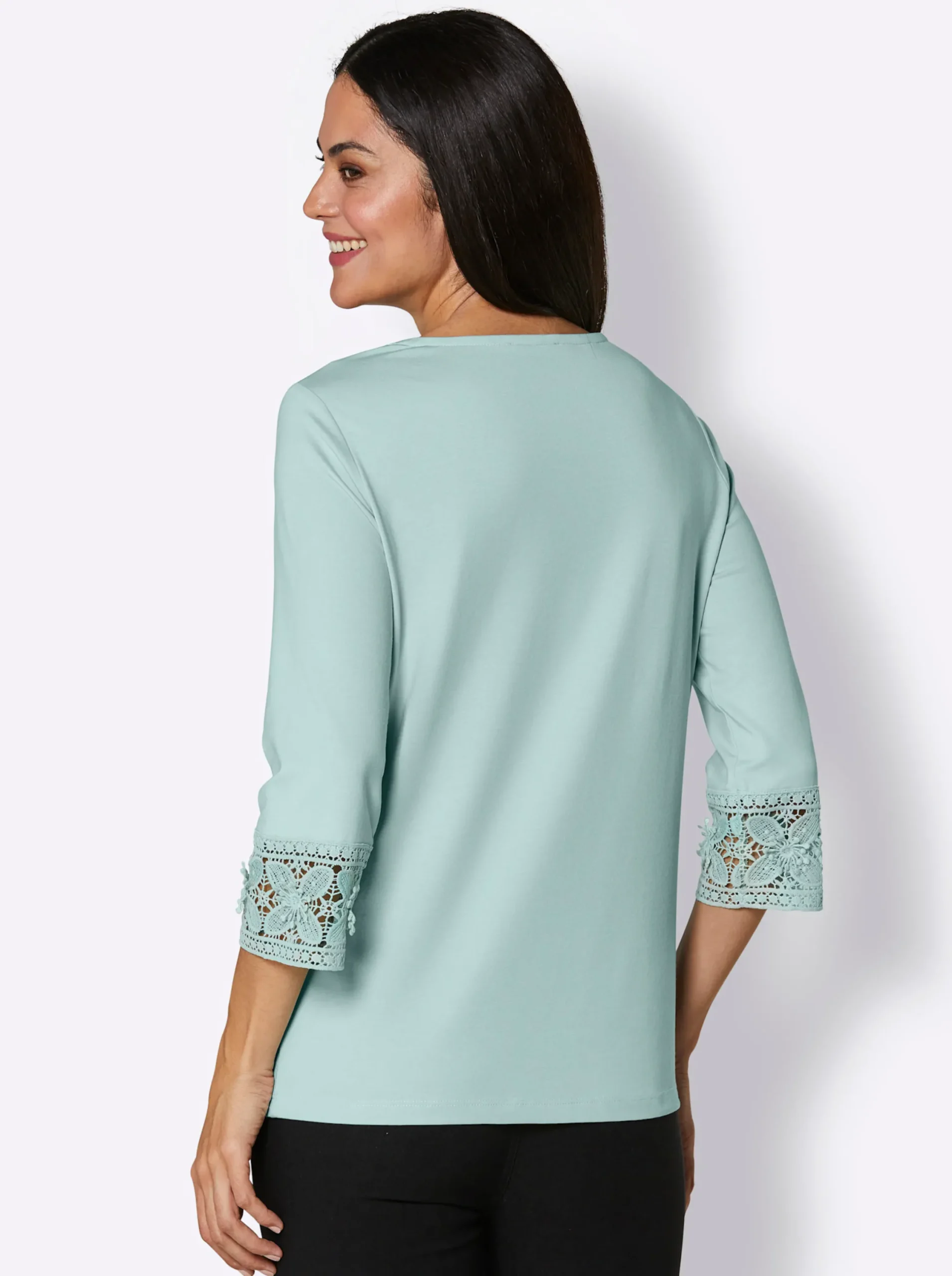 Shirts|CREATION L PREMIUM 3/4-Arm-Shirt kalkmint