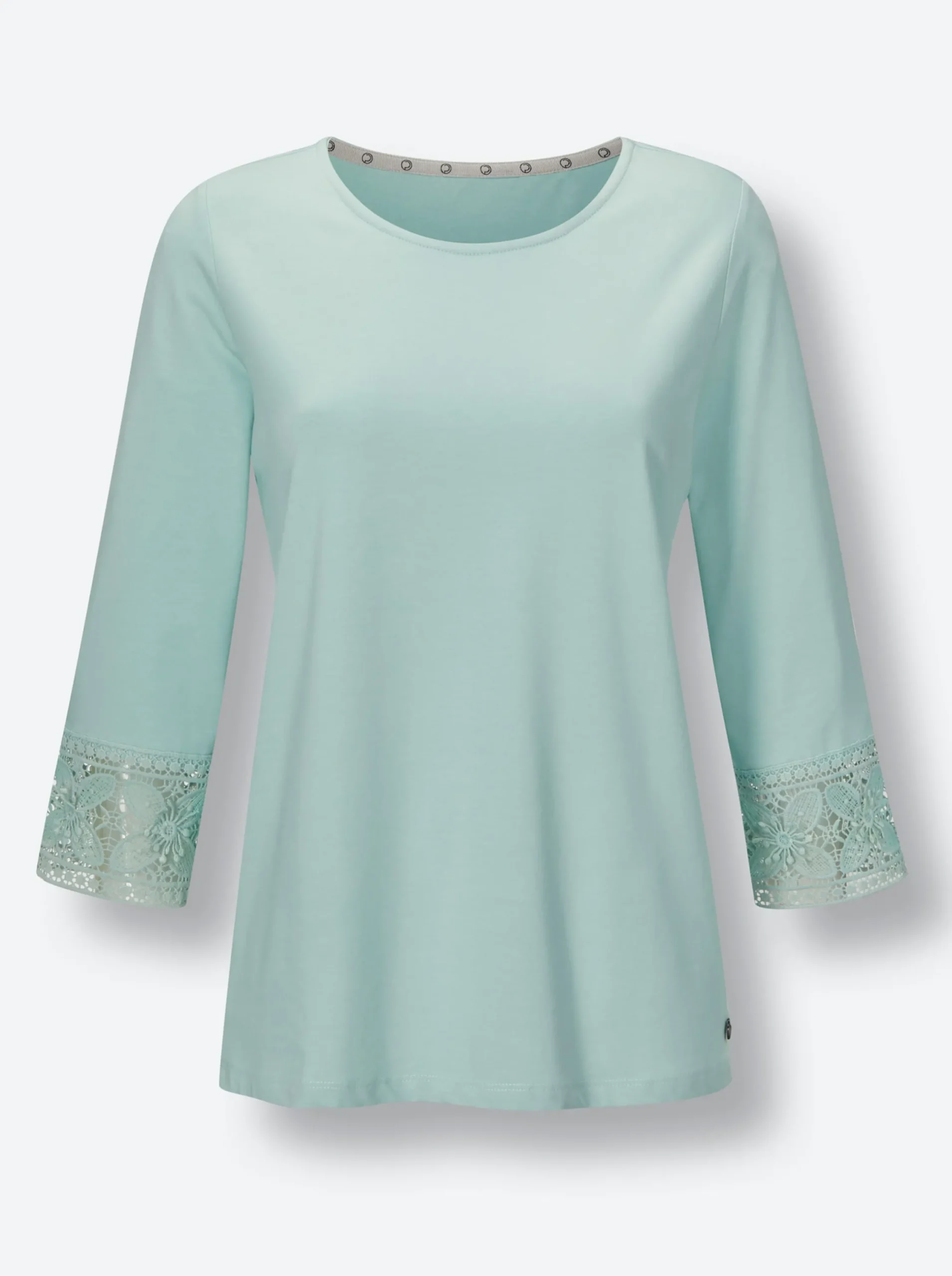 Shirts|CREATION L PREMIUM 3/4-Arm-Shirt kalkmint