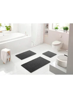 Badematten|Grund Badematte anthrazit