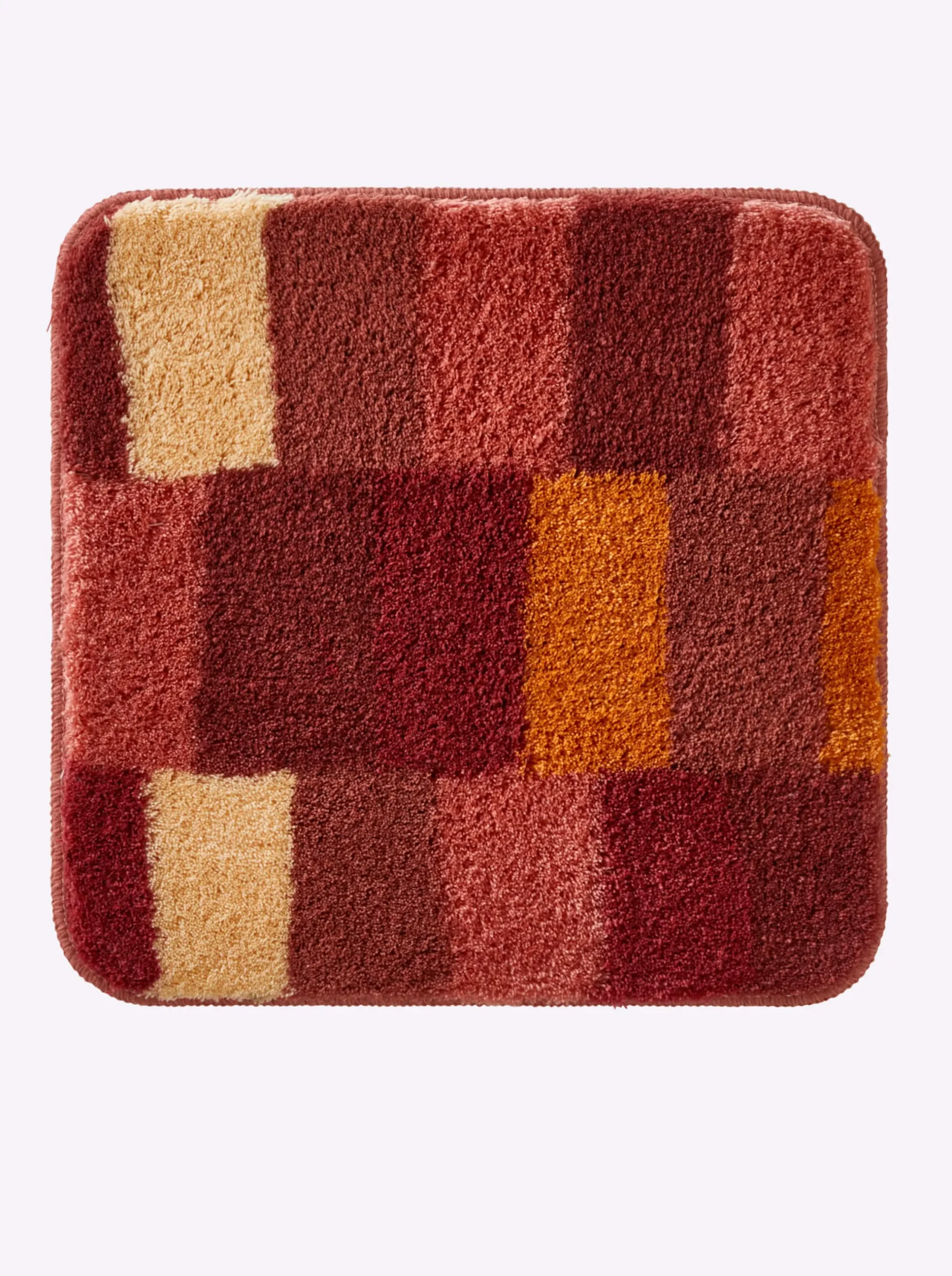Badematten|Kleine Wolke Badematte rot