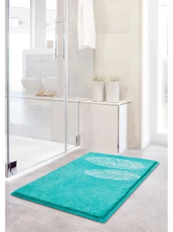Badematten|Grund Badematte türkis