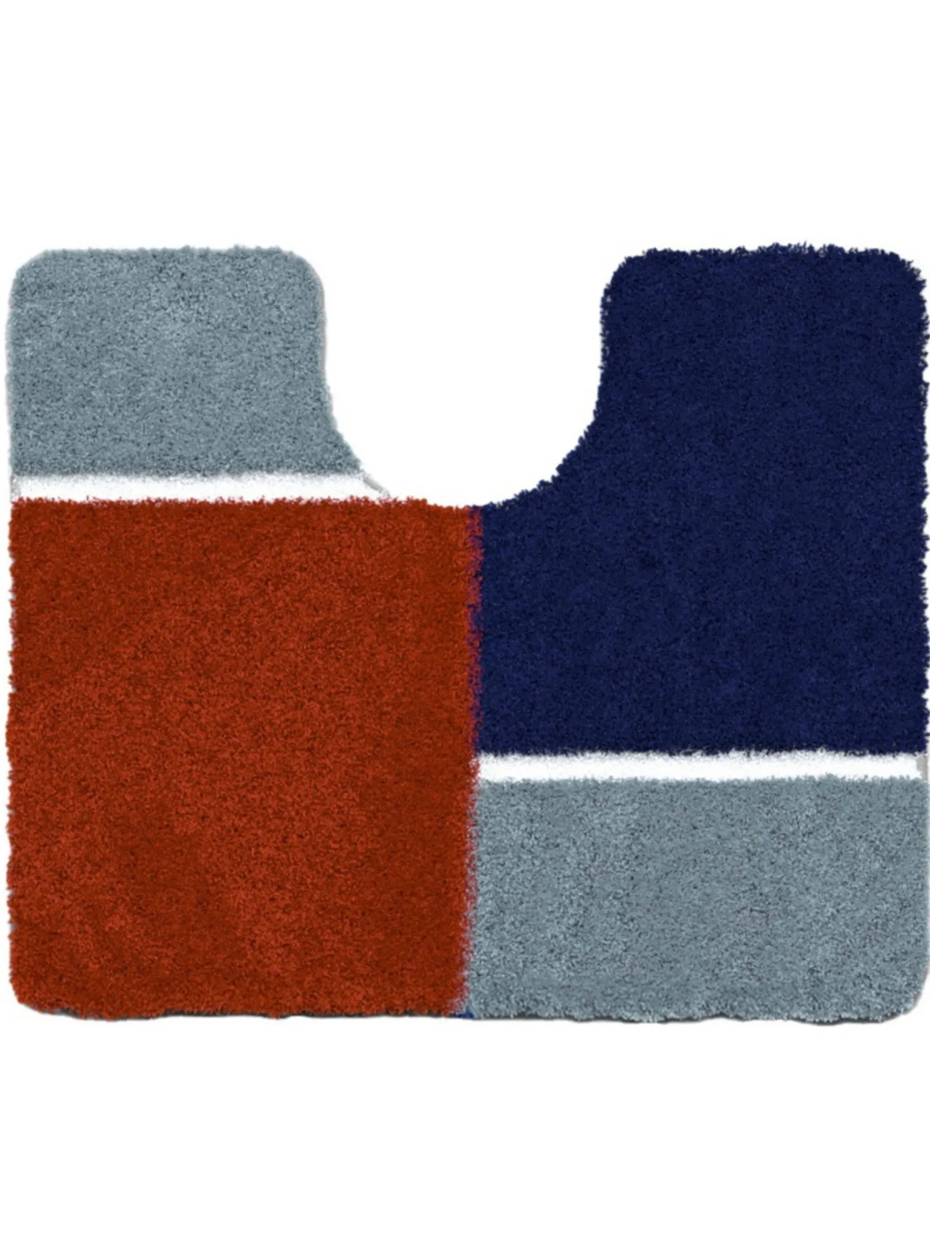 Badematten|Batex Badematte rot-blau