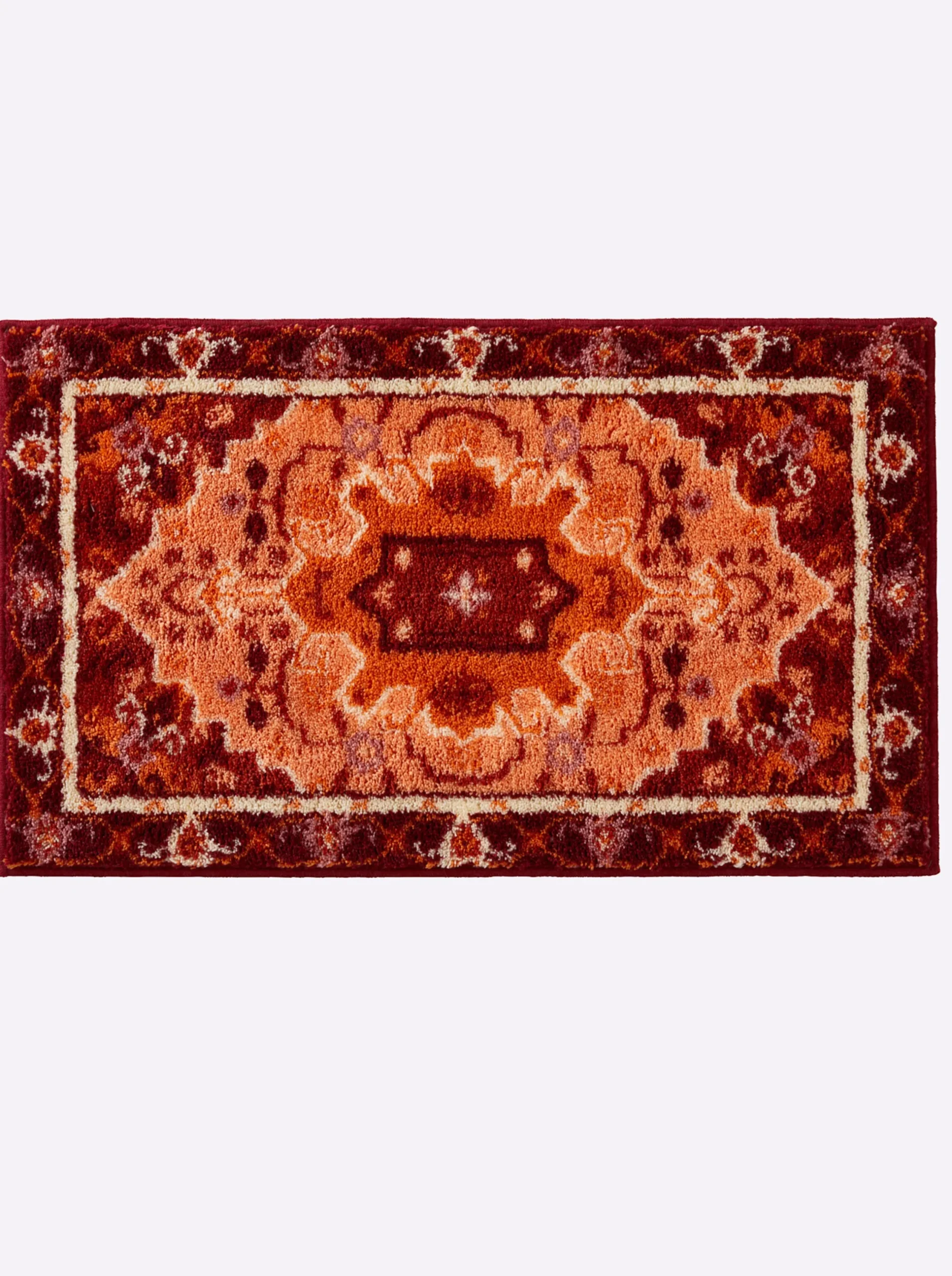 Badematten|Grund Badematte rot-terracotta