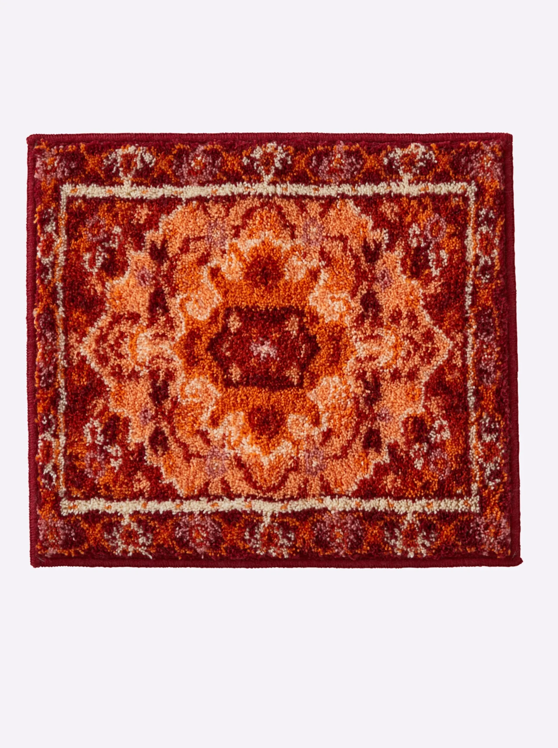 Badematten|Grund Badematte rot-terracotta