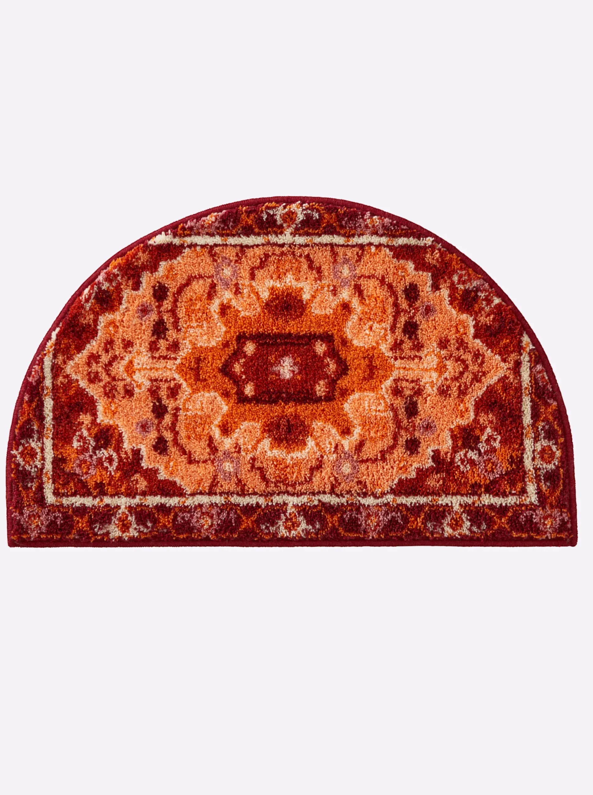 Badematten|Grund Badematte rot-terracotta