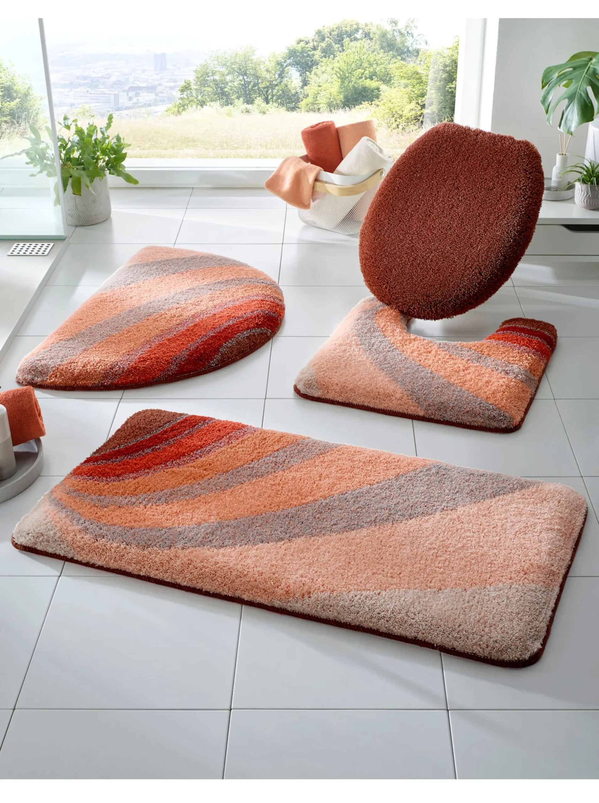 Badematten|Kleine Wolke Badematte beige-terra