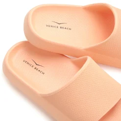 Pantoletten|Venice Beach Badepantolette peach