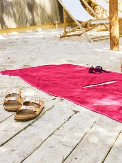 Handtücher|wäschepur Bade-Poncho pink