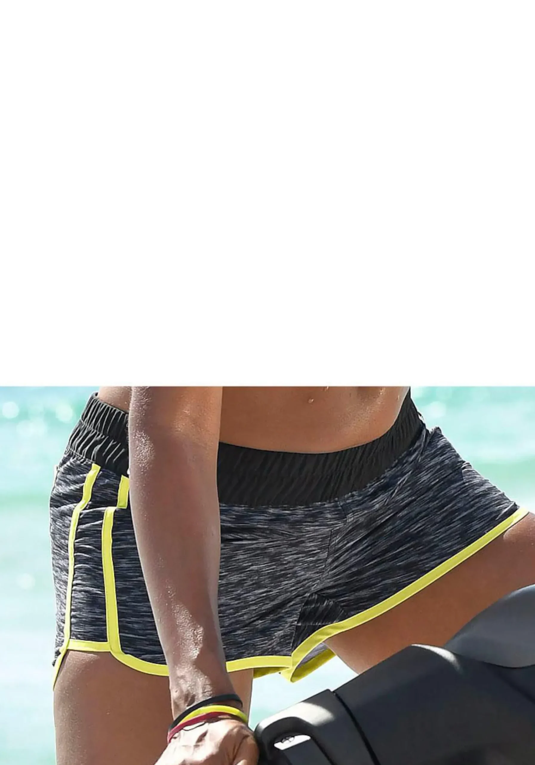 Bikinis|Venice Beach Badeshorts schwarz
