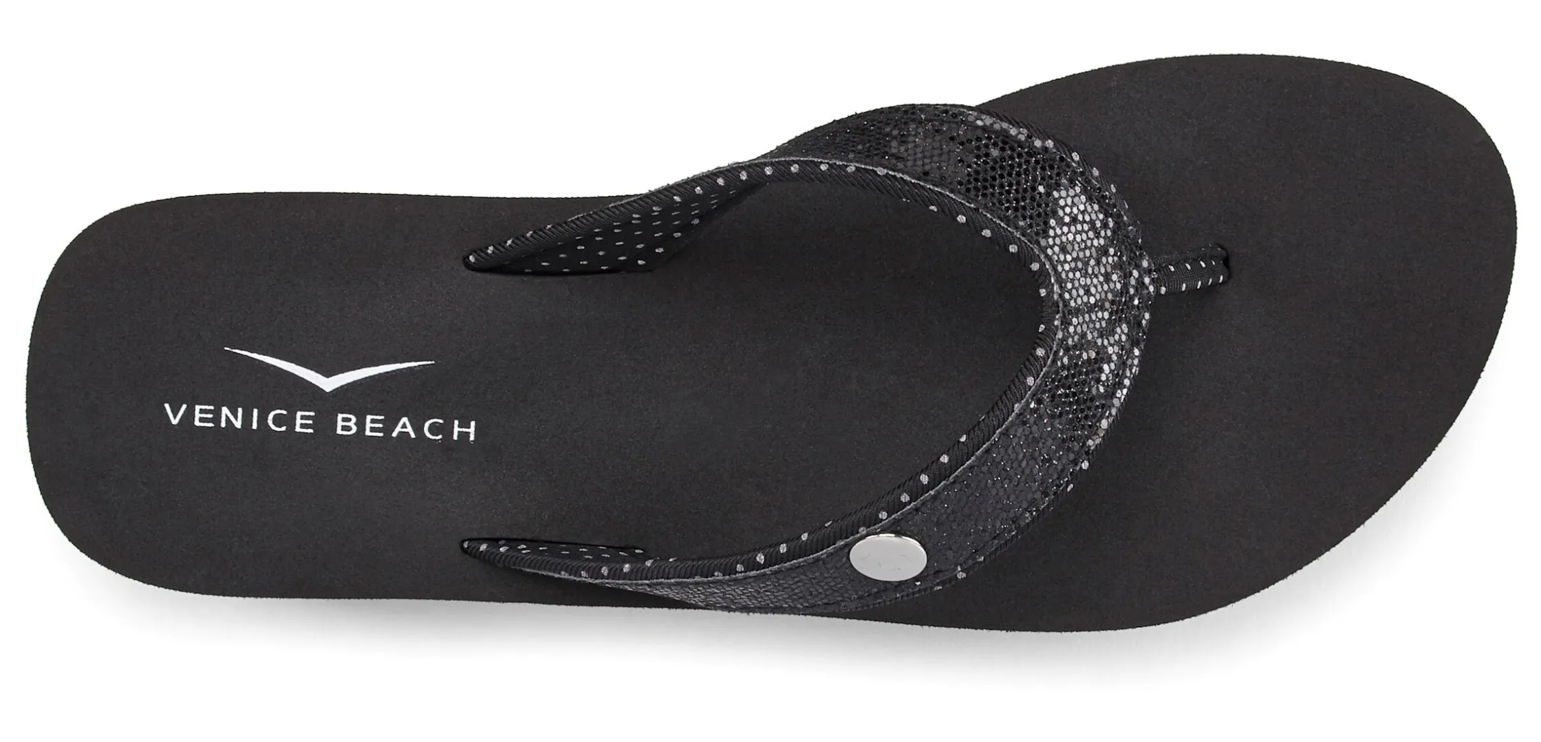 Zehentrenner|Venice Beach Badezehentrenner schwarz