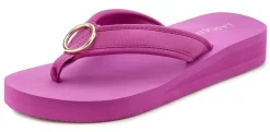 Zehentrenner|LASCANA Badezehentrenner pink