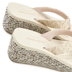 Zehentrenner|Venice Beach Badezehentrenner beige
