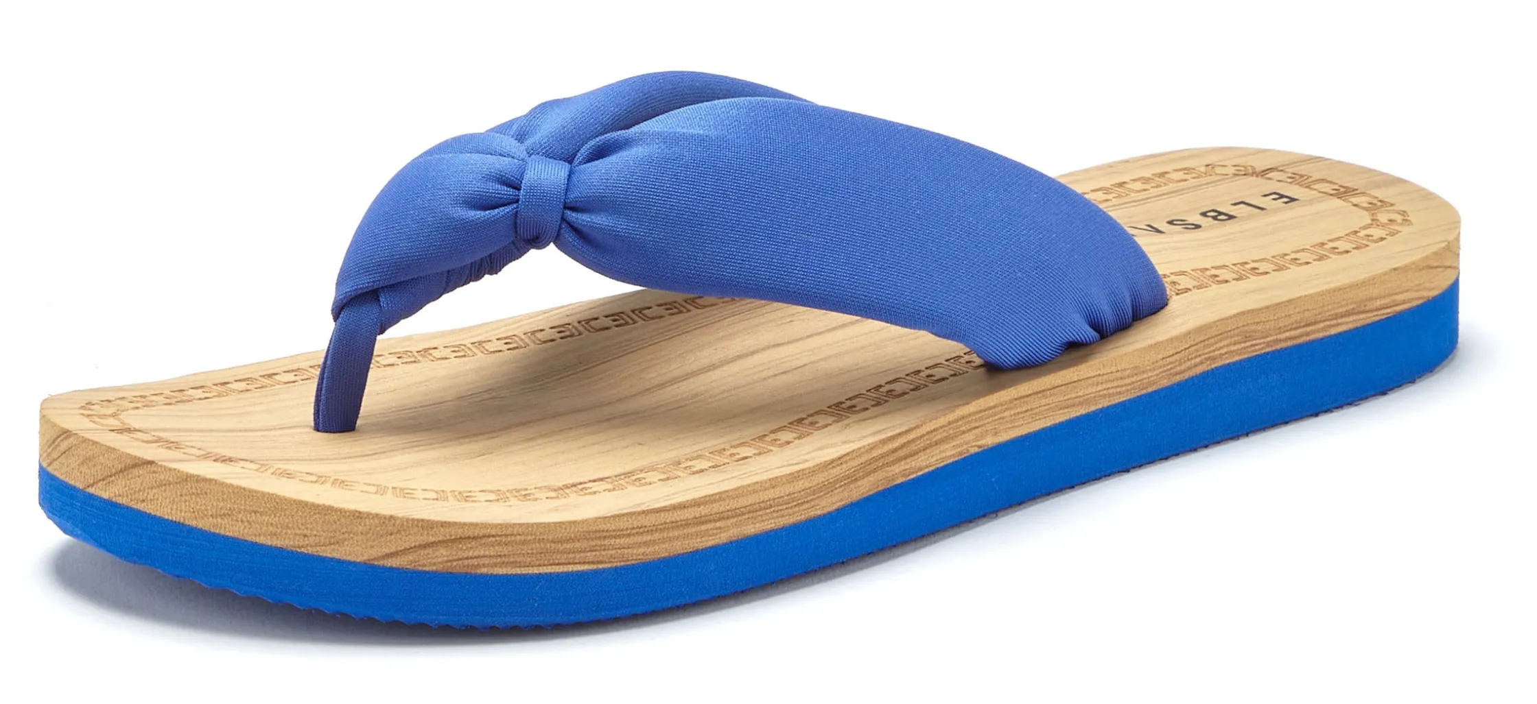 Zehentrenner|Elbsand Badezehentrenner blau