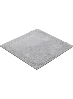 Badematten|Grund Badteppich grau
