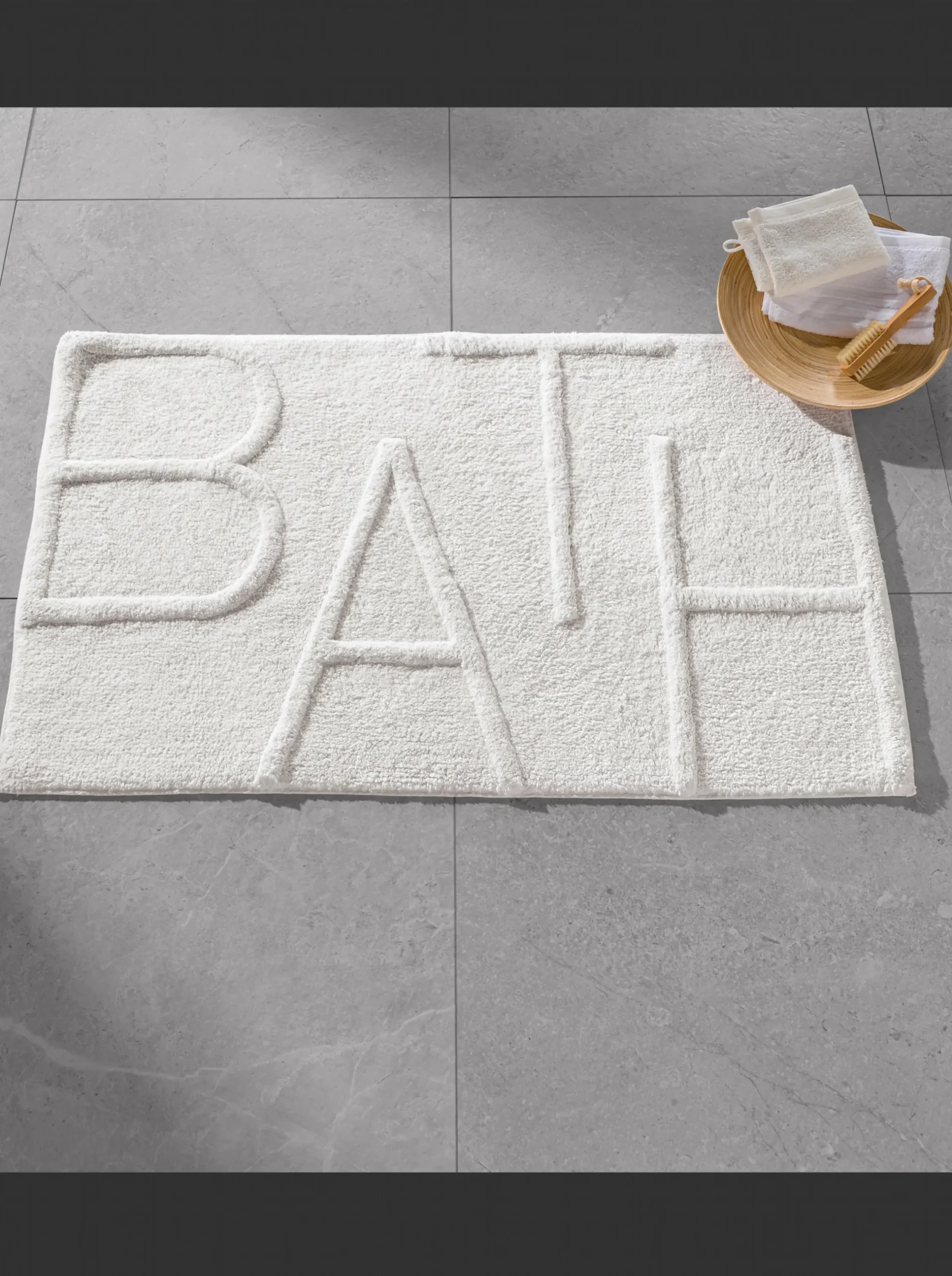 Badematten|heine home Badteppich weiß