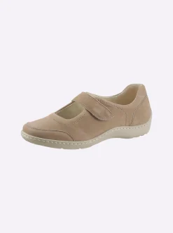 Ballerinas|Waldläufer Ballerina beige