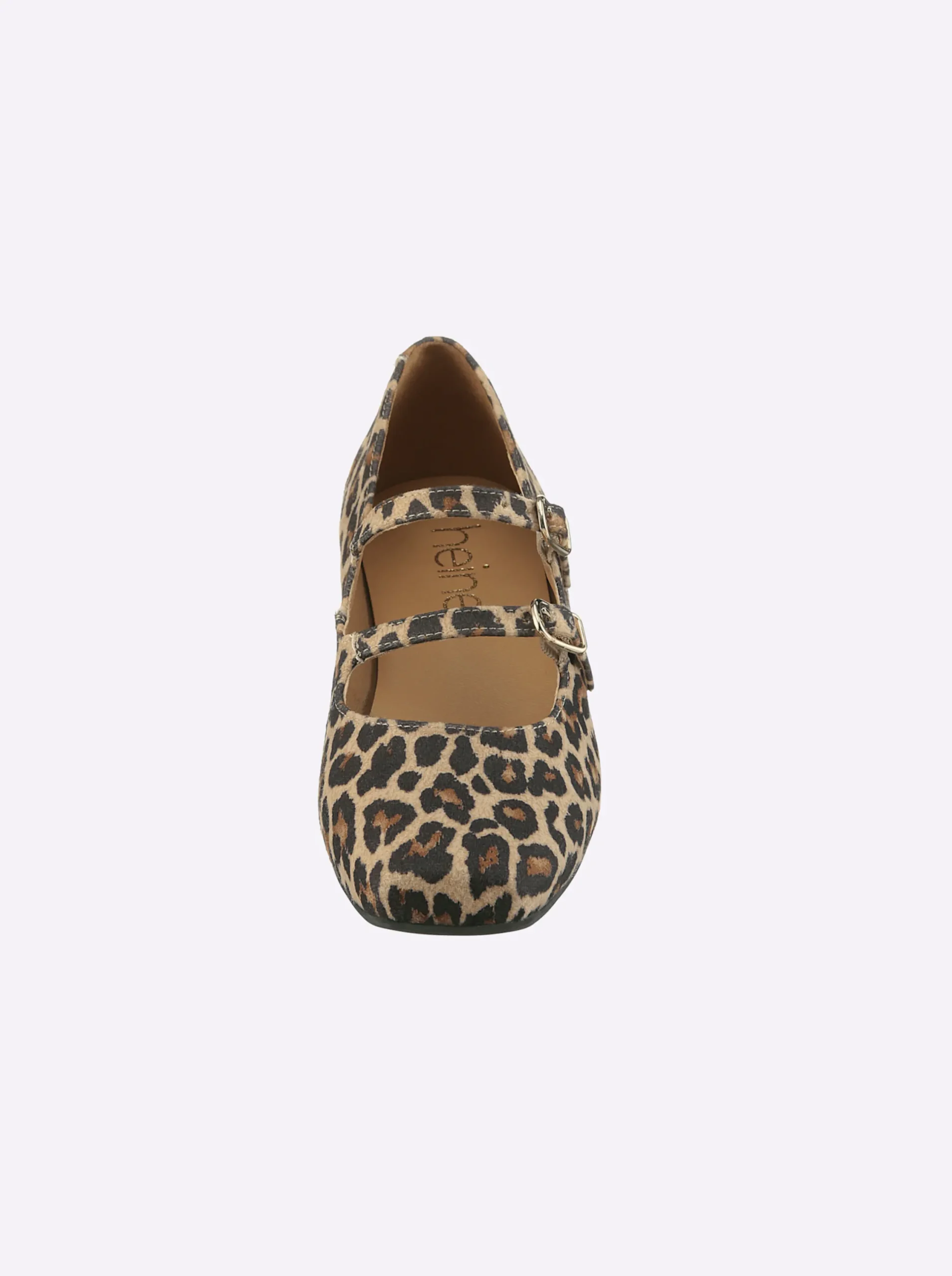 Ballerinas|heine Ballerina beige-schwarz