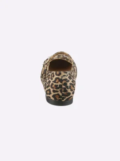Ballerinas|heine Ballerina beige-schwarz