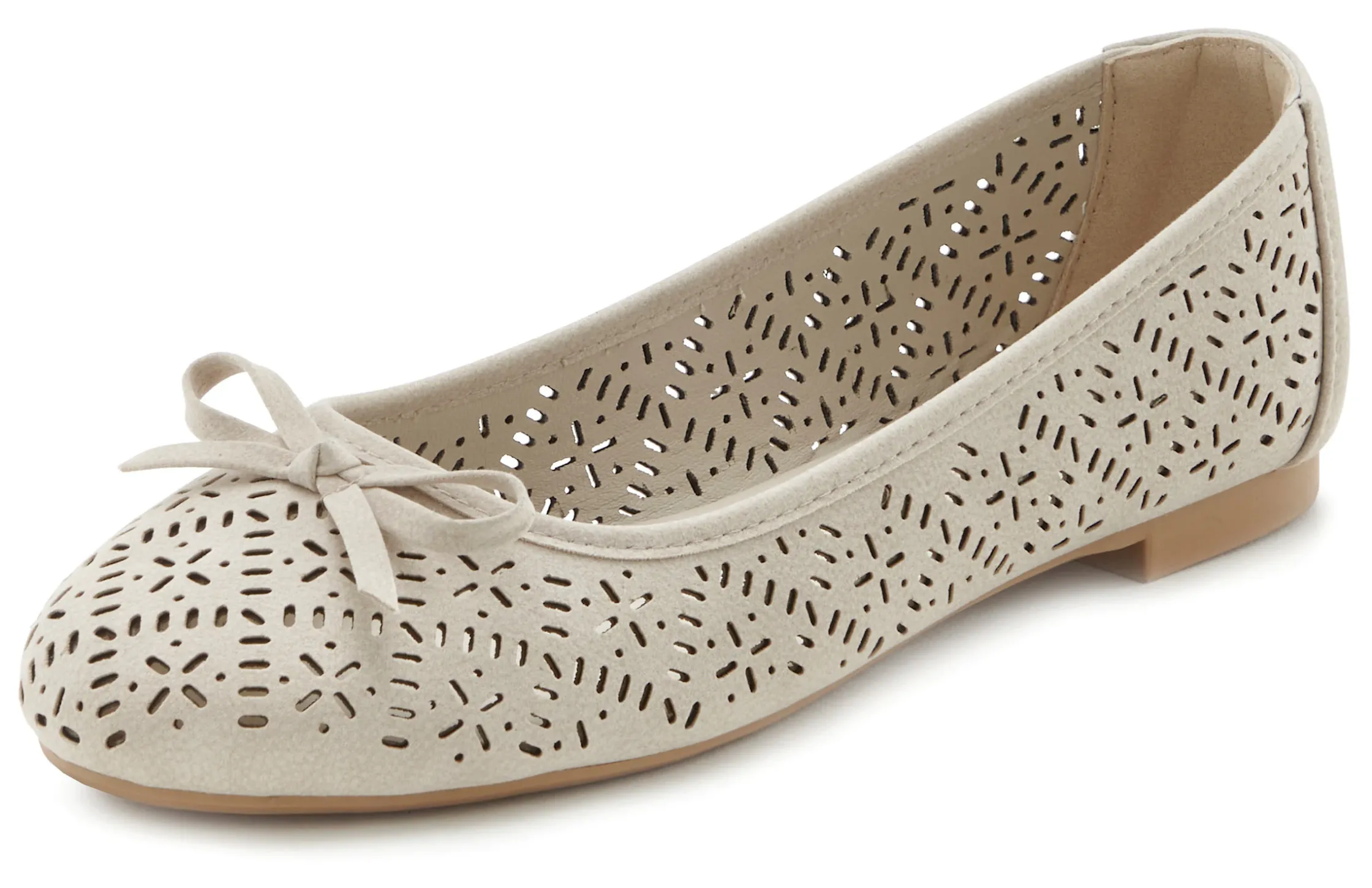 Ballerinas|LASCANA Ballerina beige