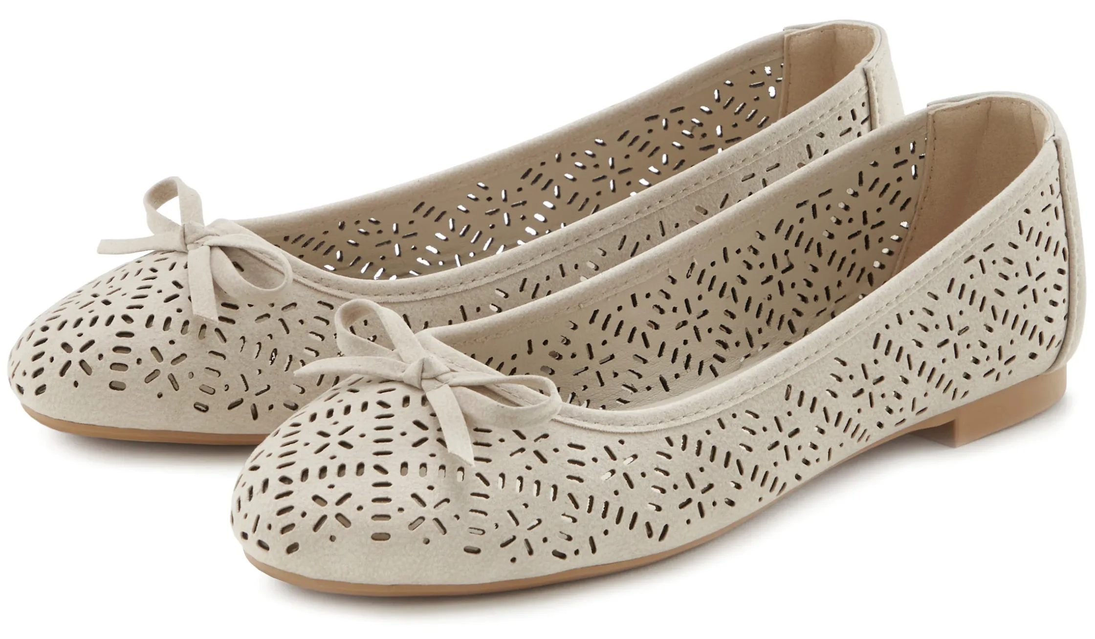 Ballerinas|LASCANA Ballerina beige