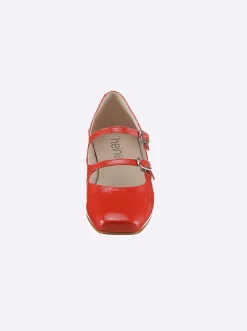 Ballerinas|heine Ballerina rot