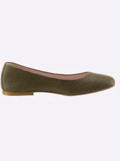 Ballerinas|heine Ballerina khaki