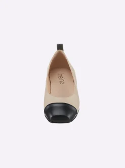 Ballerinas|heine Ballerina sand-schwarz
