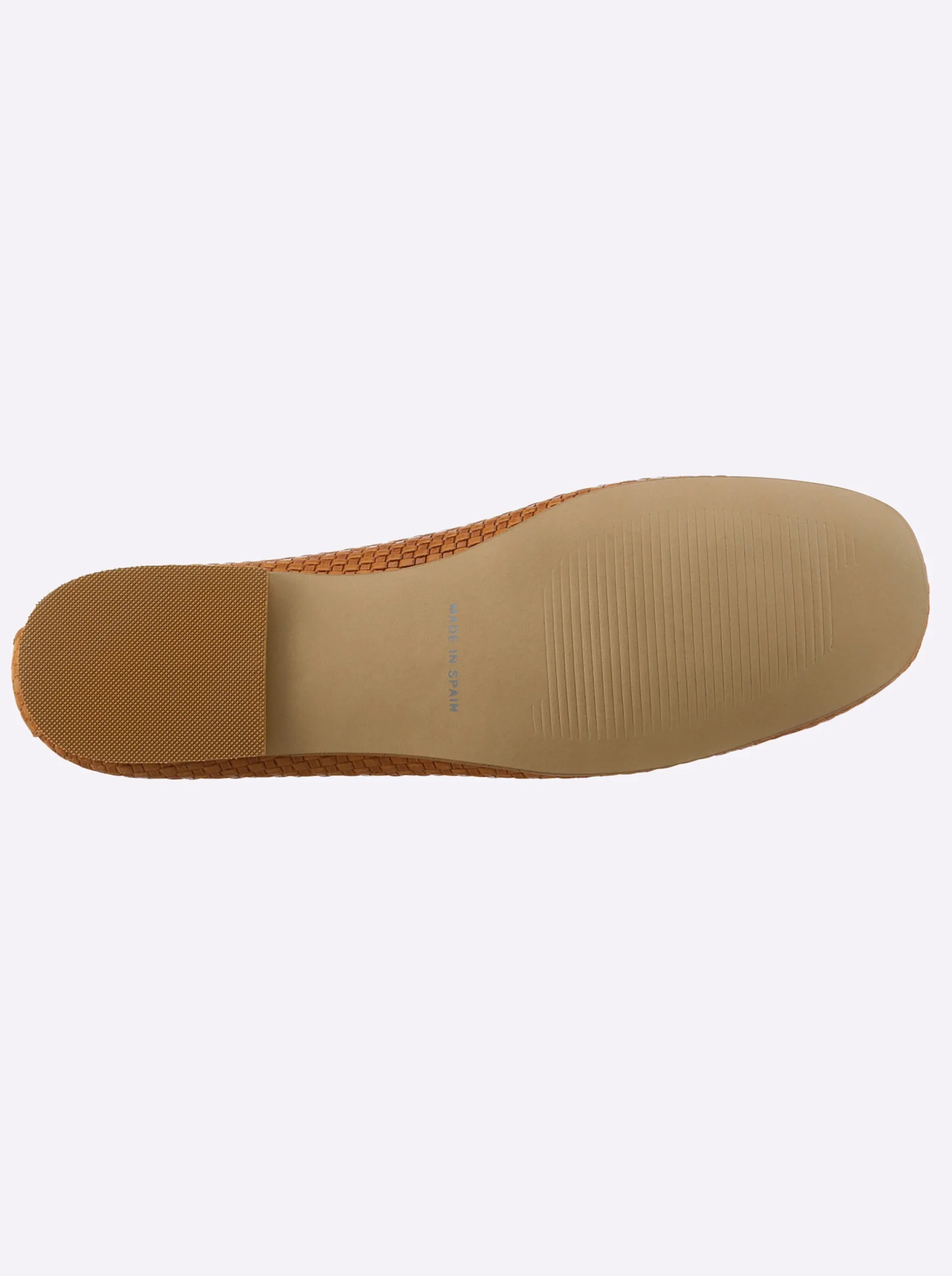 Ballerinas|heine Ballerina cognac