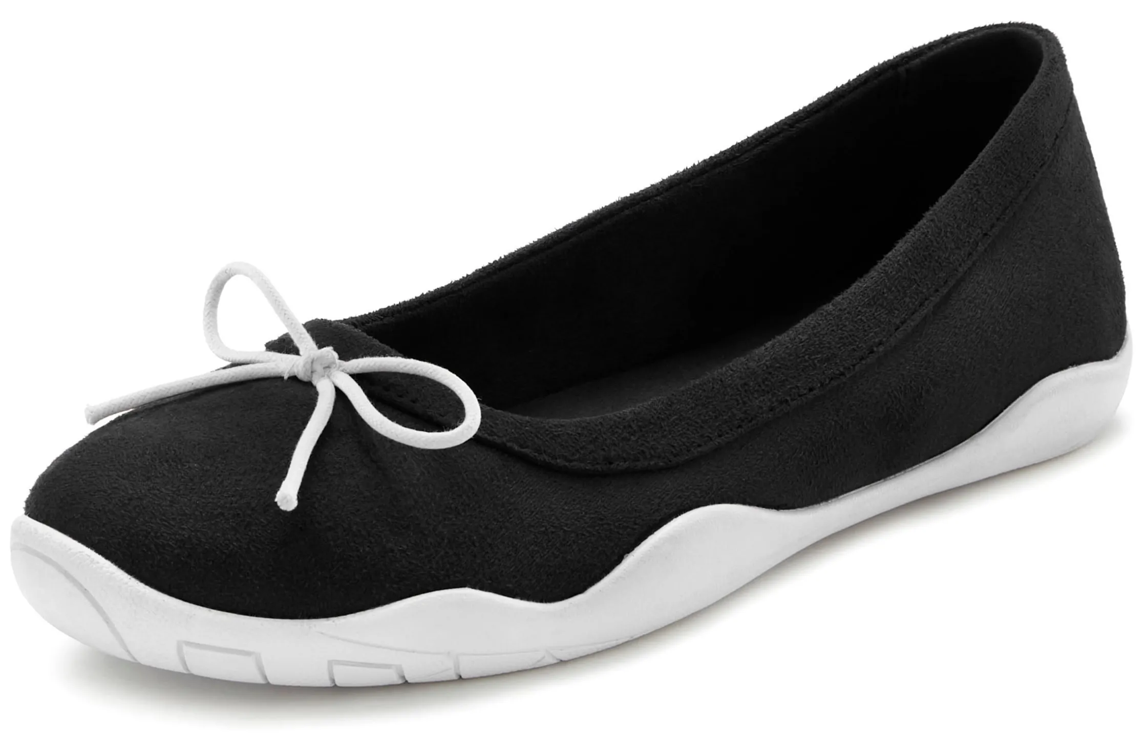 Ballerinas|LASCANA Ballerina schwarz