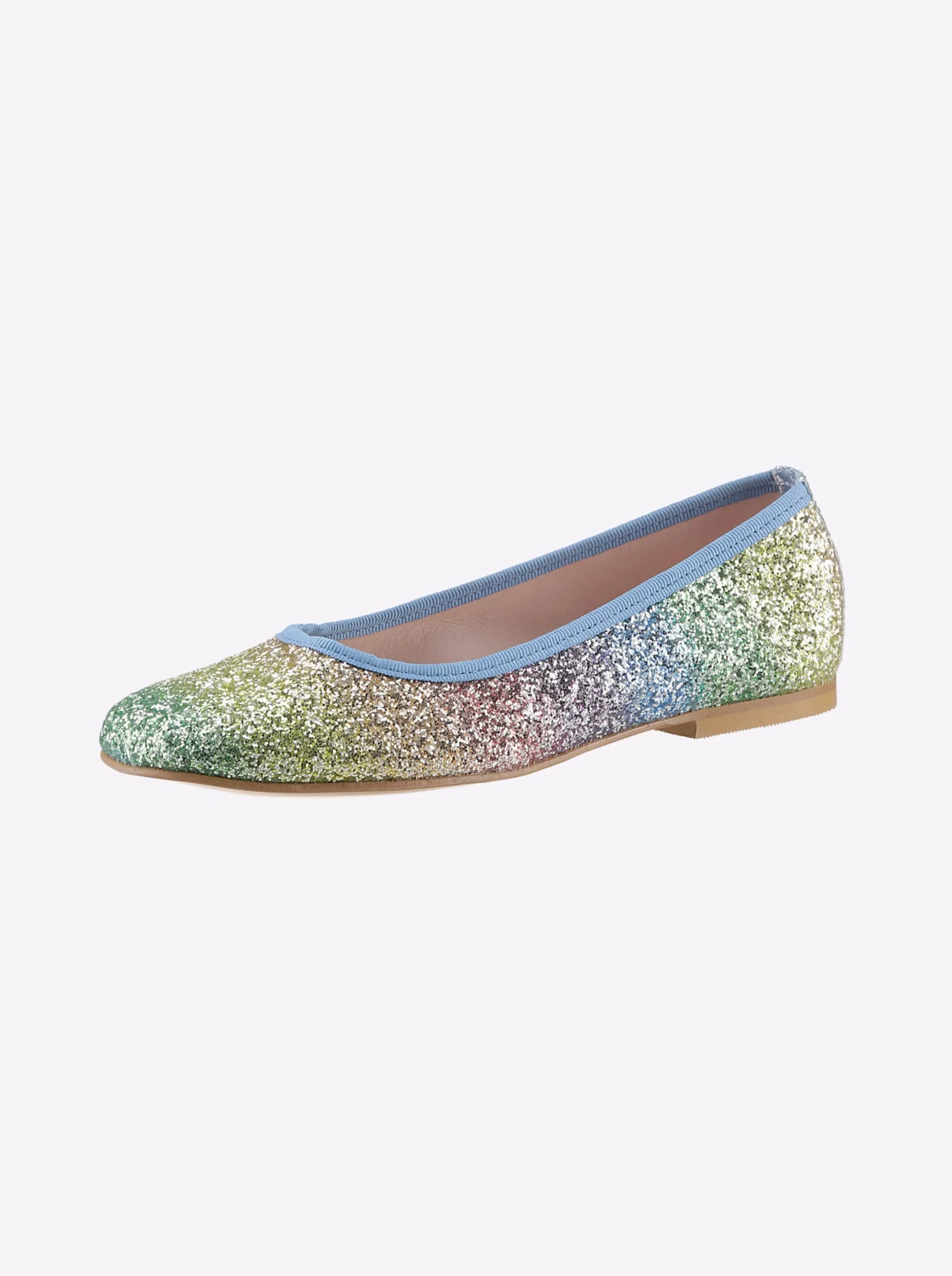Ballerinas|heine Ballerina bunt-metallic