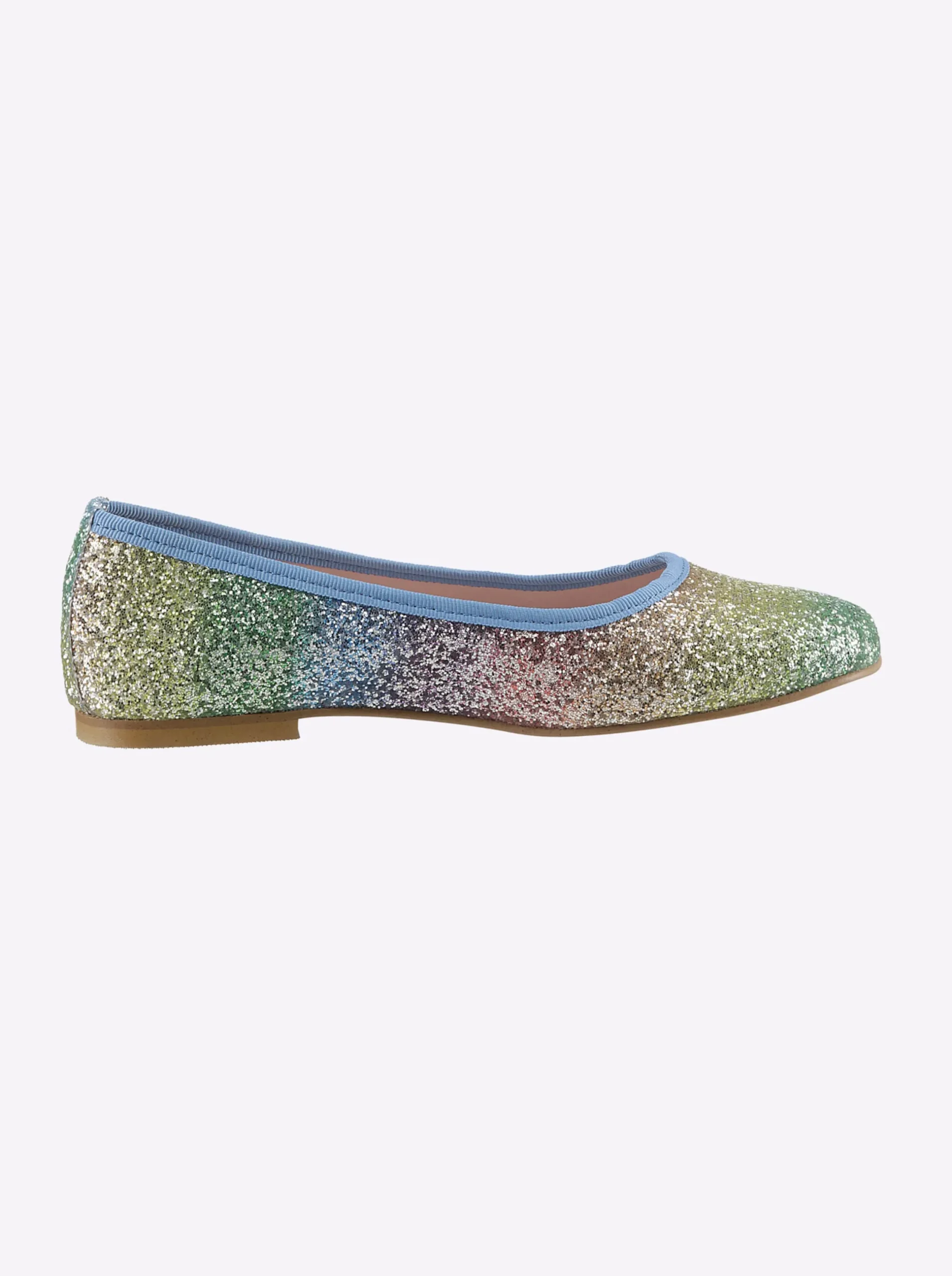 Ballerinas|heine Ballerina bunt-metallic