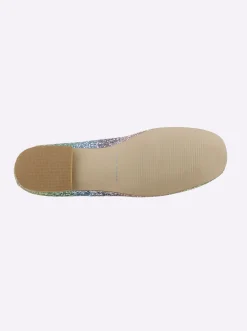 Ballerinas|heine Ballerina bunt-metallic
