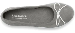 Ballerinas|LASCANA Ballerina hellgrau